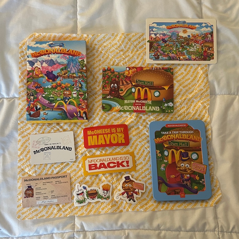McDonald's McDonaldland Collection with Vibrant Colors